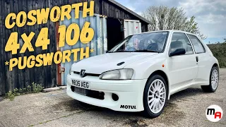 CRAZY 400+ BHP PEUGEOT 106 4X4 COSWORTH - DOES NOT END WELL