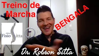 TUTORIAL TREINO DE MARCHA com BENGALA COMO USAR AJUSTAR e ANDAR - Fisioterapia Dr. Robson Sitta
