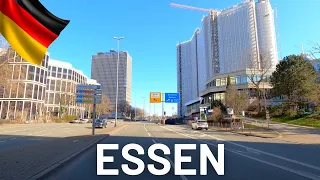 ESSEN Driving Tour 🇩🇪 Essen Germany 4K Video Tour