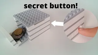 lego easy safe with secret button! - easy to build - full tutorial