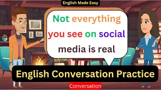 Improve English Speaking Skills ( Debate on Social Media in English) English Conversation Practice