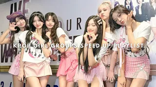 kpop girl groups speed up playlist ✩°｡ ⋆⸜ ✮