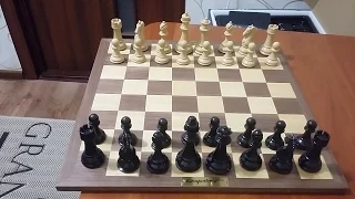 Шахматы. Сильный дебют за черных.