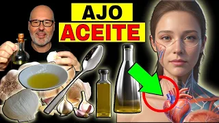 UNA CUCHARADA de AJO con ACEITE de OLIVA para SANAR (RECETAS de ACEITE de AJO)