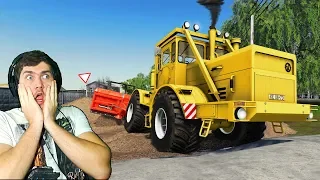 ЗАСЫПАЛИ ОГРОМНУЮ ЯМУ НА ДРОГЕ В ДЕРЕВНЕ - FARMING SIMULATOR 2019