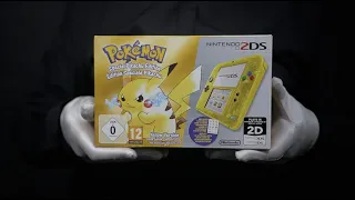 Nintendo 2DS Pokemon Yellow Transparent Console Unboxing - *The Masked Man*