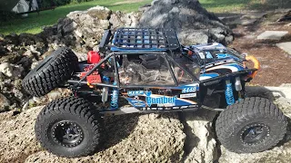 AXIAL RR10 Bomber...Dual Steering, Dual King shocks,Castle Brushless 4s