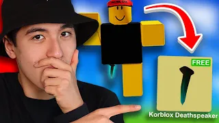 Roblox Free Korblox Leg Exploit.... (ACTAULLY WORKS) *No Ban*