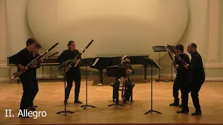 J.B. Boismortier - Concerto n. 6 for 5 flutes