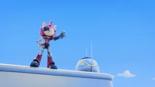 The Best Scene in Sonic Prime in 4K + 60FPS (I Wish I were Programmed to Laugh)