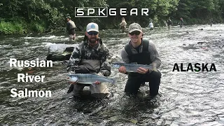 Alaska - Russian River Salmon Combat Fishing #fishing