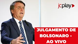 JULGAMENTO BOLSONARO AO VIVO: TSE retoma julgamento de EX-PRESIDENTE