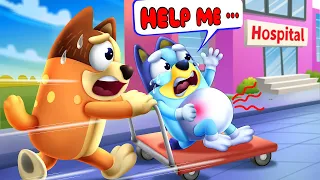 Bluey Toys Muffin is obese | Learning Cartoon Video | Pretend Play with Bluey Toys
