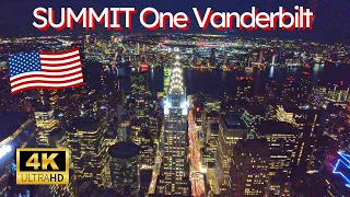 SUMMIT One Vanderbilt (NYC) - Night Walk Through Unguided with Natural Ambience