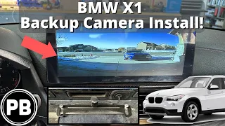 2009 - 2015 BMW X1 Backup Camera Install