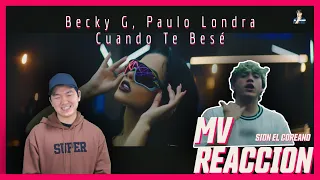 MV REACCION! Coreano Reacciona Becky G, Paulo Londra - Cuando Te Besé