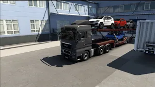 An Unforgettable Journey :Delivery of Cars From Bystrica to Krakow||Euro Truck Simulator 2