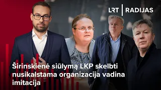 Širinskienė siūlymą LKP skelbti nusikalstama organizacija vadina imitacija