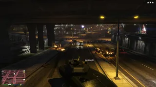 GTA V Online - Cops vs Tank "TM-02 Khanjali" Part 2