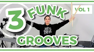 Funk Drumming: Levels 1-3 🕺