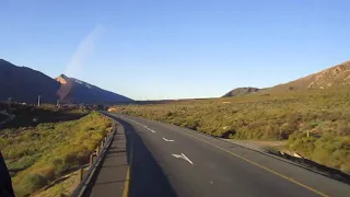 Travelling from Cape Town to Johannesburg by bus overnight.