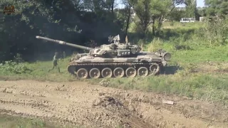 ПО БЕЗДОРОЖЬЮ НА ТАНКЕ Т 72 Т 80 ПОДБОРКА - Russian tanks T 72, T 80,  stuck in the mud COMPILATION