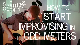 How To Start Improvising in Odd Meters (Odd Time Signatures) // 5 Tips & Free Backing Tracks!