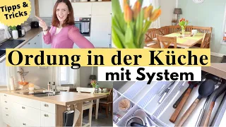 ORDNUNG in der KÜCHE 💛 Tipps & Tricks zum Organisieren 💛 Roomtour 💛