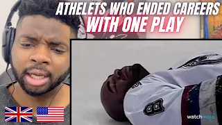 Brit Reacts To ATHLETES WHO RUINED THEIR CAREERS WITH ONE PLAY!