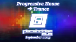 ♢ PHC September 2023 ♢ Progressive House, Trance ♢ Uplifting Set