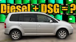 Дизель с ДСГ! Как это ходит? Volkswagen Touran 2.0 TDI