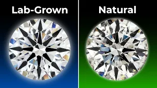 Lab Grown Diamonds vs. Natural Diamonds - Quality Size and Price Comparison