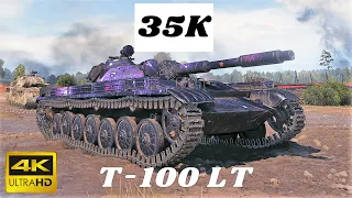 35K Spot + Damage  T-100 LT  17K & T-100 LT  18.5K World of Tanks Replays ,WOT tank games