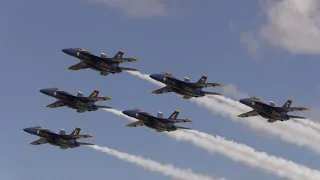 US Navy Blue Angels - 2024 MCAS Cherry Point Air Show