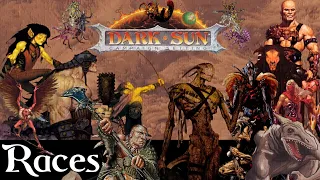 All Races and Social Classes in Dark Sun