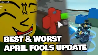 Best & Worst April Fools Update In TDS 2020-2022 | Roblox