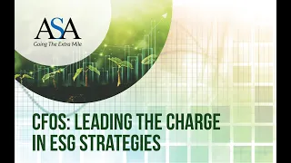 CFOs: Leading the Charge in ESG Strategies