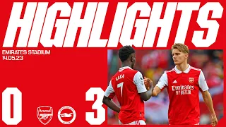 HIGHLIGHTS | Arsenal 0-3 Brighton & Hove Albion | Premier League