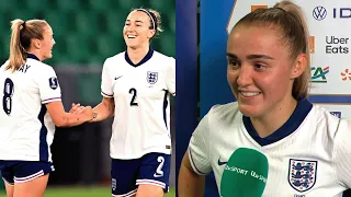 😳🏴󠁧󠁢󠁥󠁮󠁧󠁿 I nearly scored the same goal TWICE! - Georgia Stanway reacts England v France