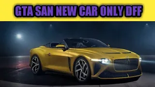 Gta San Andreas Add New Car For Android Only dff