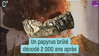 Les rouleaux de papyrus d'Herculanum enfin déchiffrés 2 000 ans après