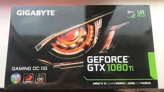 посылка от computeruniverse с картой 1080ti. распаковка