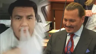 Witness is Caught Vaping on Camera While Giving Testimony During Johnny Depp Trial