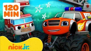 Blaze and the Monster Machines | O Melhor de Blaze, em Resgates de Emergência! | 2 Horas | Nick Jr.