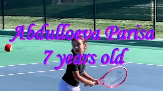 7 Years Old Talented Tennis Player