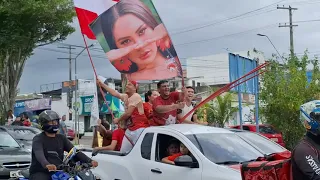A chegada de Isabelle Nogueira em Manaus-Am (Parintins HD® Vídeos)