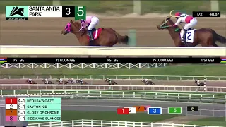 Santa Anita Park Carrera 3 - 28 de Enero 2022