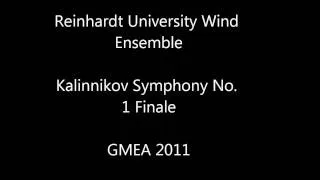 Kalinnikov Symphony No. 1 Finale- Reinhardt University Wind Ensemble GMEA 2011