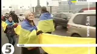 День соборності: активісти з'єднали 2 береги Дніпра