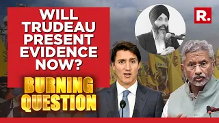 Justin Trudeau exposed by Canadian journalist, will he present evidence now? | Burning Question